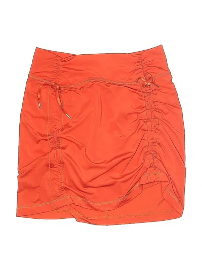 Pre-owned Antigua Skort In Orange