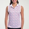Antigua Spring 2025 Womens Polo Shirt In Multi