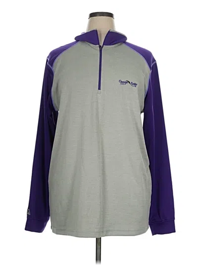 Pre-owned Antigua Sweatshirt In Purple