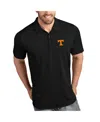 Antigua Tennessee Volunteers Tribute Polo In Black