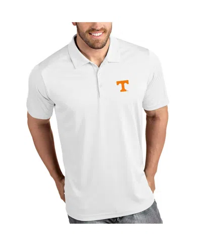 Antigua Tennessee Volunteers Tribute Polo In White