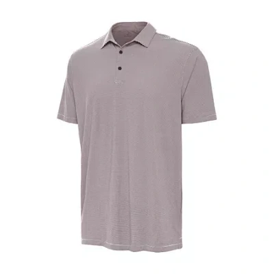 Antigua Twine Mens Regular Fit Short Sleeve Polo Shirt In Animal Print