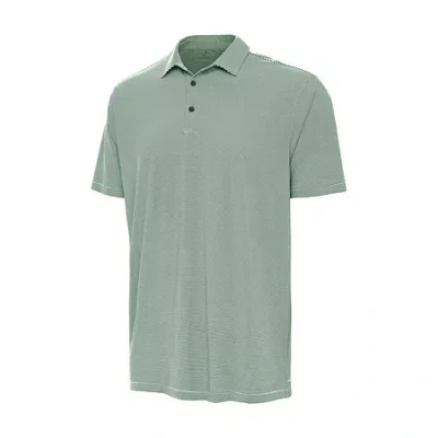 Antigua Twine Mens Regular Fit Short Sleeve Polo Shirt In Multi
