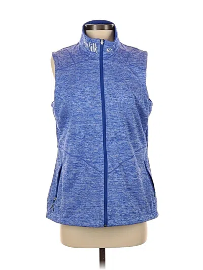 Pre-owned Antigua Vest In Blue