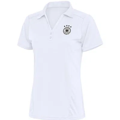 Antigua White Germany National Team Statement Polo