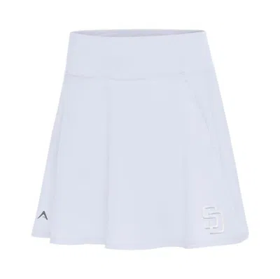 Antigua White San Diego Padres Chip Skort