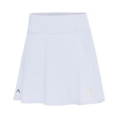 Antigua White San Francisco Giants Chip Skort