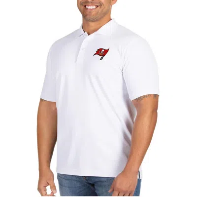 Antigua White Tampa Bay Buccaneers Big & Tall Legacy Pique Polo