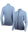 Antigua Women's  Royal, College Navy Seattle Seahawks Guide Full-zip Jacket In Royal,college Navy