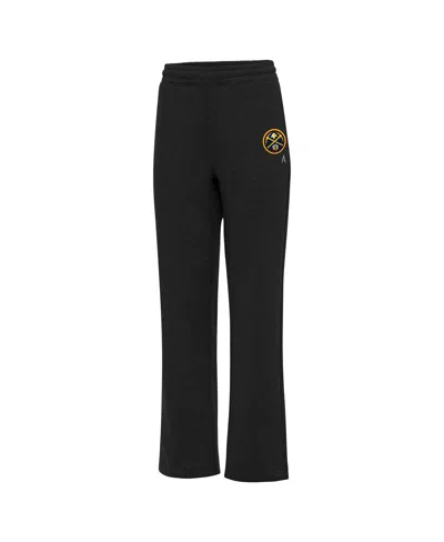 Antigua Women's Black Denver Nuggets Victory Sweatpants