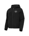 Antigua Women's Black Los Angeles Kings Universe Full-zip Puffer Jacket