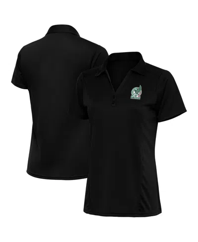 Antigua Women's Black Mexico National Team Statement Polo Shirt