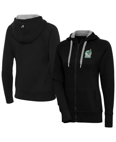 Antigua Women's Black Mexico National Team Takeover Full-zip Hoodie