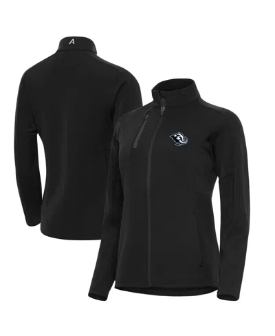 Antigua Women's Black Utah Mammoth Generation Full-zip Jacket