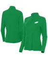 Antigua Women's Kelly Green Buffalo Bills St. Patrick's Day Intent Quarter-zip Performance Top In Green