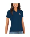 Antigua Women's Navy Arizona Wildcats Legacy Pique Polo In Navy