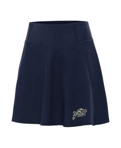 Antigua Women's Navy Midshipmen Chip Skort In Multi