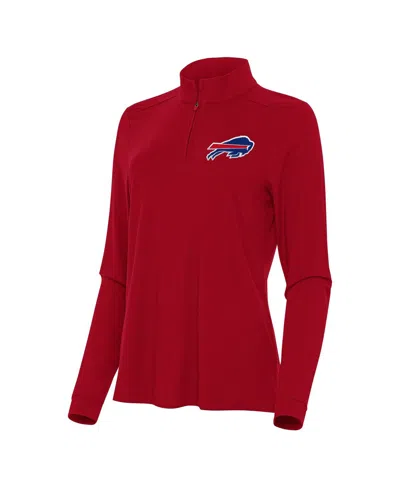 Antigua Red Florida Panthers Reprocess Quarter-zip Top