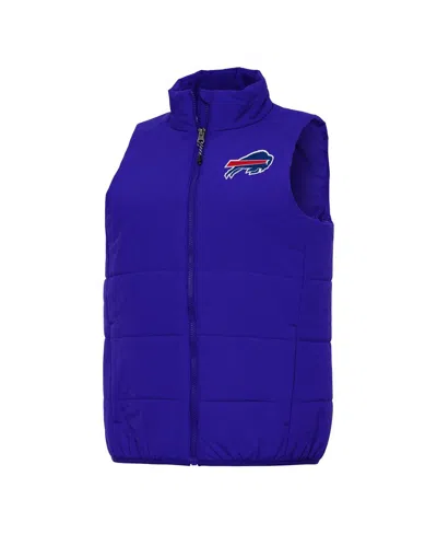Antigua Women's Royal Buffalo Bills Experience Full-zip Vest In Blue