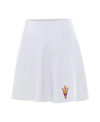 Antigua Women's White Arizona State Sun Devils Chip Skort