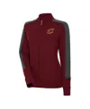 Antigua Women's Wine Cleveland Cavaliers Strike Full-zip Track Jacket