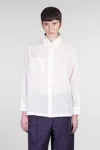 Antik Batik Angelo Shirt In White Cotton In White