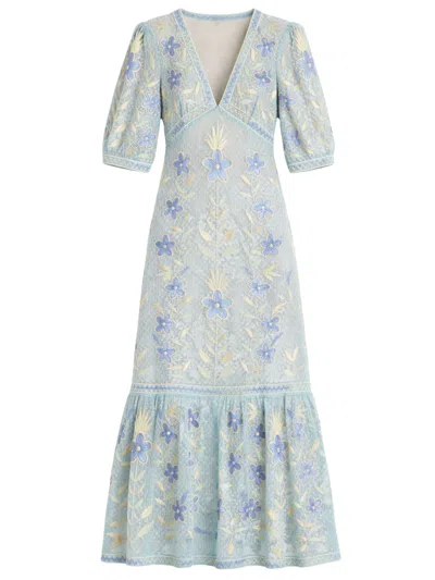 Antik Batik Carioca Long Dress In Blue