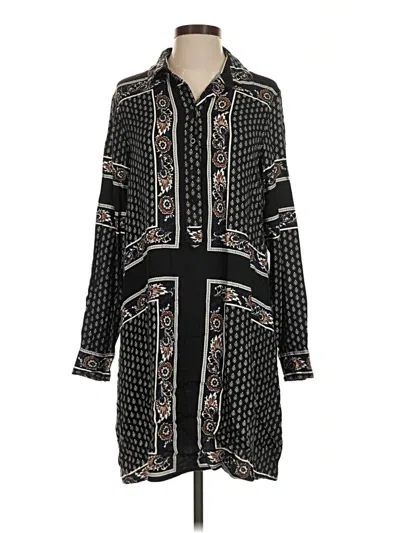 Pre-owned Antik Batik Casual Dress In Black