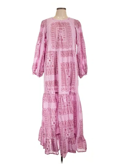 Pre-owned Antik Batik Casual Dress In Pink