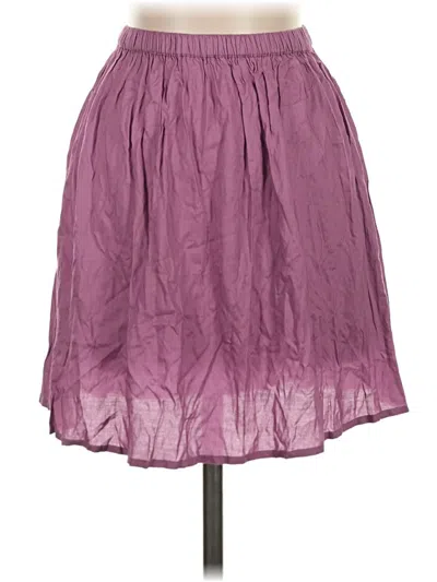 Pre-owned Antik Batik Casual Skirt In Purple