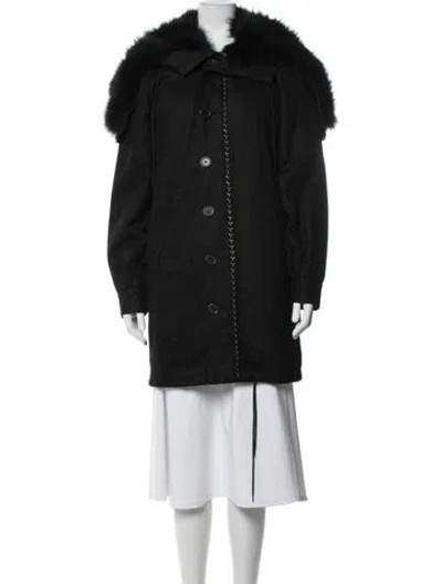 Pre-owned Antik Batik Coat In Black