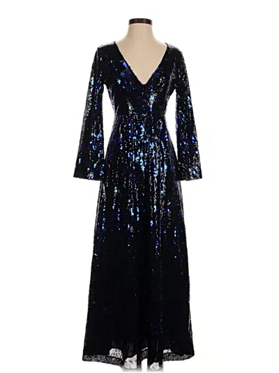 Pre-owned Antik Batik Cocktail Dress In Blue