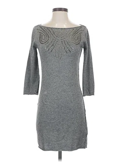 Pre-owned Antik Batik Cocktail Dress In Gray