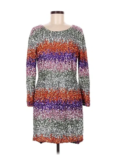 Pre-owned Antik Batik Cocktail Dress In Silver