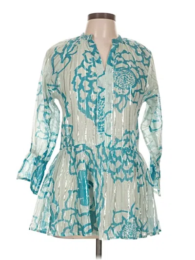 Pre-owned Antik Batik Cocktail Dress In Teal