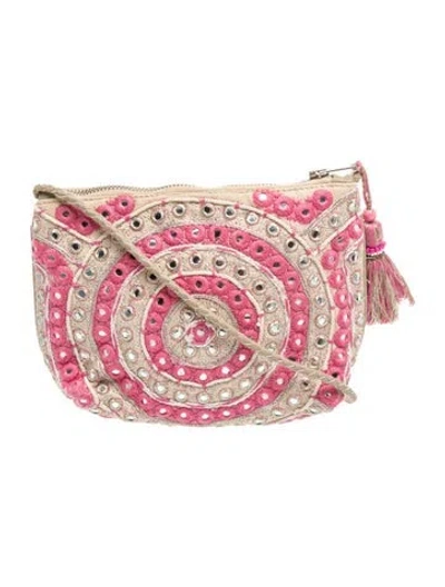 Pre-owned Antik Batik Crossbody Bag In Neutrals