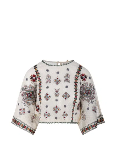 Antik Batik Danae Blouse In Multi