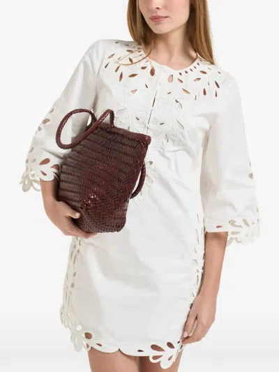 Antik Batik Deva Cut-out Embroidered Dress In Multi