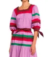 Antik Batik Dona Blouse In Multi In Pink