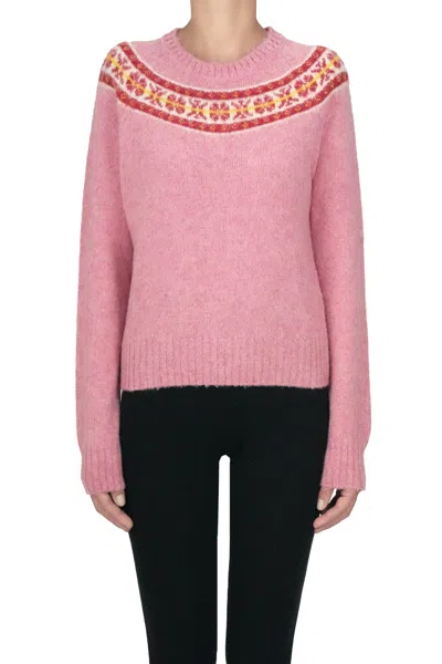 Antik Batik Ewan Pullover In Pink