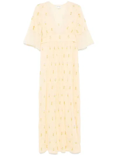 Antik Batik Fany Long Dress Clothing In Pink