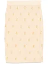 Antik Batik Fany Midi Skirt In Yellow