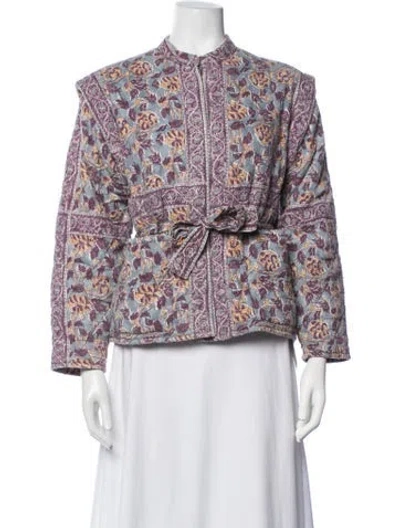 Pre-owned Antik Batik Floral Print Jacket In Multicolor