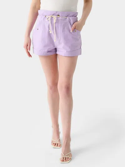 Antik Batik Kimi Short In Lilac In Blue