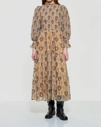 brown floral mini dress Amity Mini Dress - Brown Floral