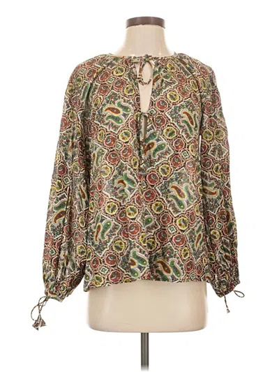 Pre-owned Antik Batik Long Sleeve T-shirt In Green