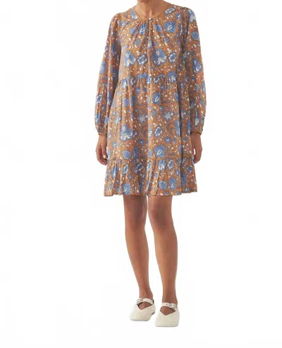 Antik Batik Maude Mini Dress In Brown