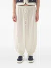 Antik Batik Mirabel Drawstring Trousers In White