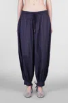 Antik Batik Mirabel Drawstring Trousers In Blue