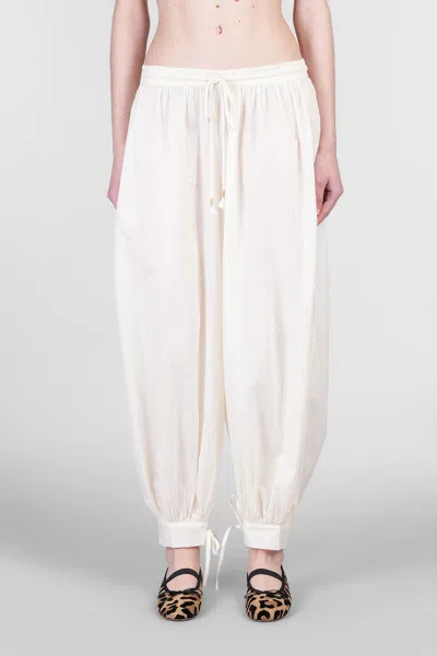 Antik Batik Mirabel Pants In Beige Cotton